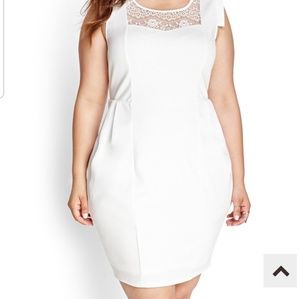 Ornate Lace Bodycon Dress